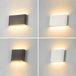 Modern Chic Waterproof Double Head Wall Light