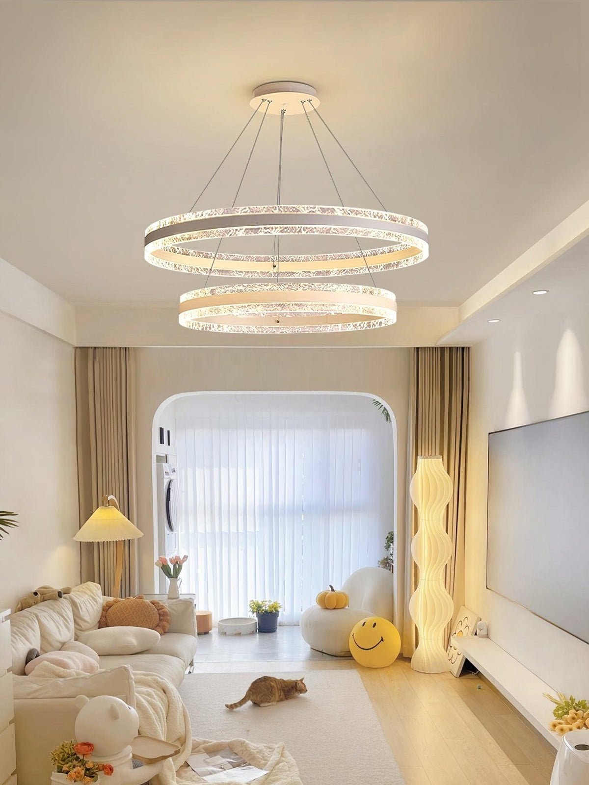 Modern Circle Led Chandelier