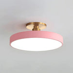 Nordic Round Flush Mount Ceiling Light