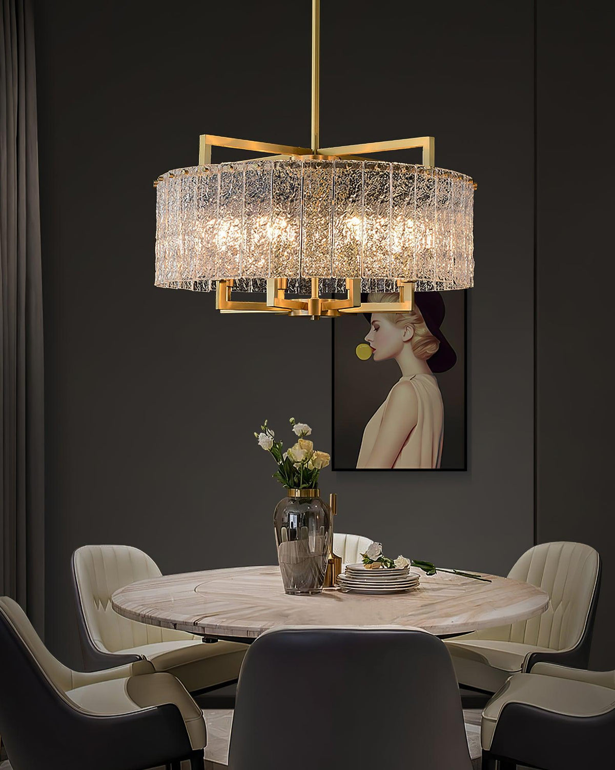modern-drum-chandelier