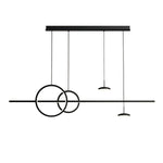 Moderner Kronleuchter mit geometrischer Form