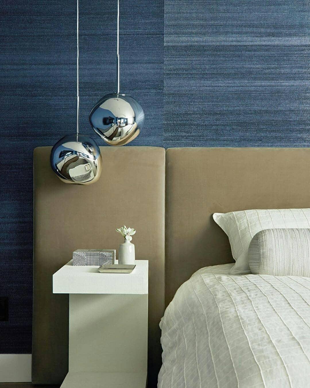 Lava Swag Pendant Light – Sculptural Molten Shade with Mirror Effect