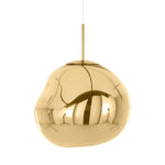 Lava Swag Pendant Light – Sculptural Molten Shade with Mirror Effect