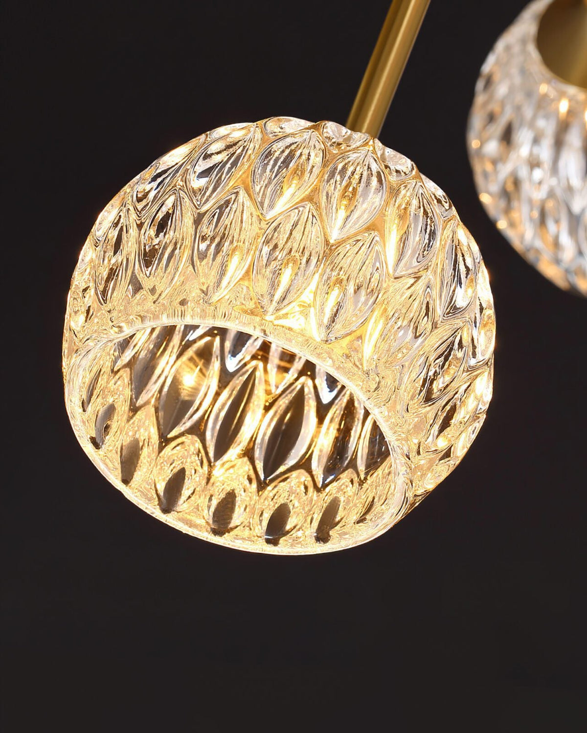 Modern Light Luxury Crystal Ceiling Lamp