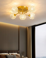 Modern Light Luxury Crystal Ceiling Lamp