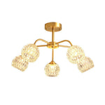 Modern Light Luxury Crystal Ceiling Lamp