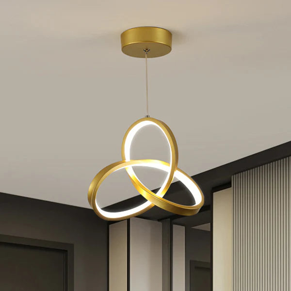 Overhead Lighting In The Passageway Of The Modern Minimalist Restaurant