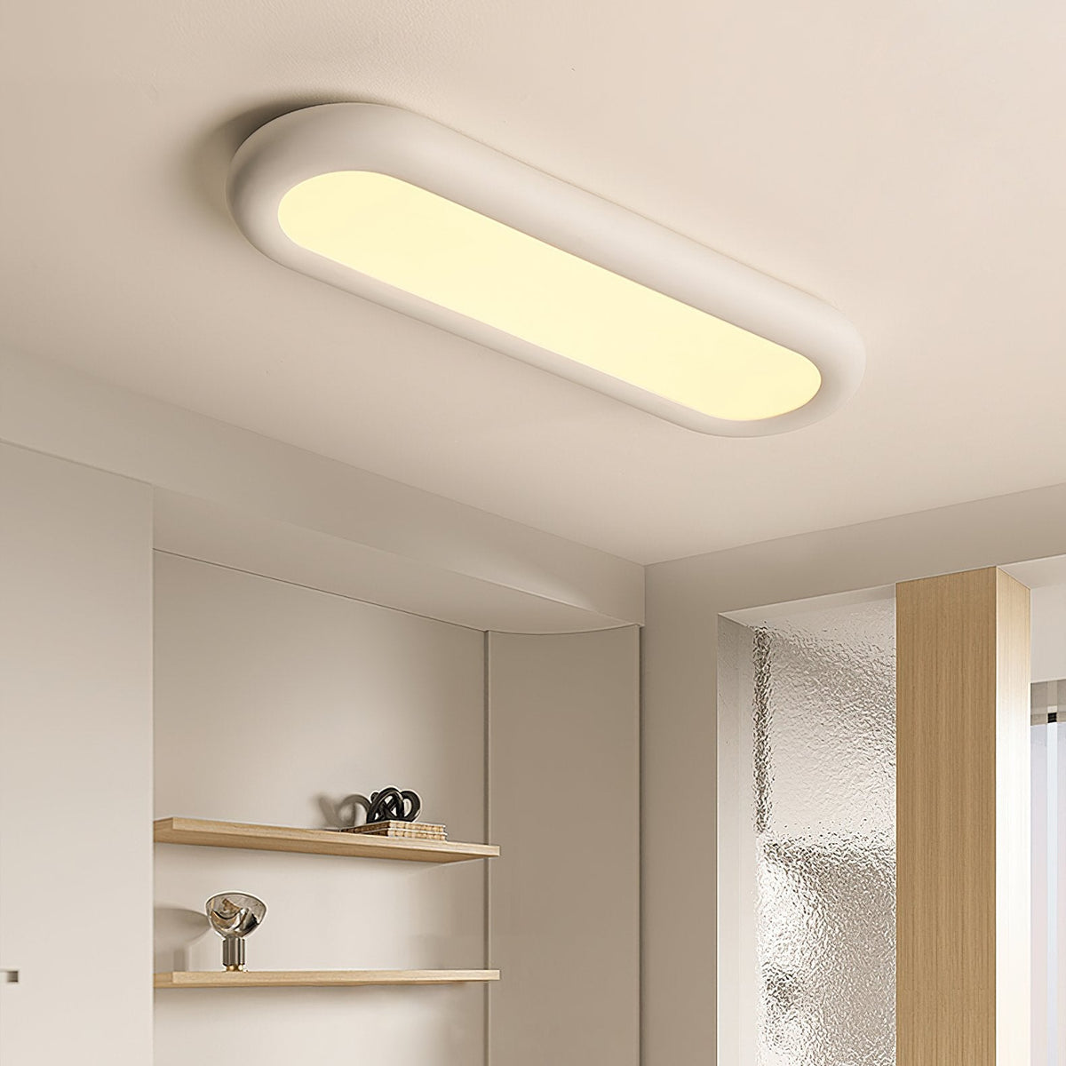 Modern Oval Ceiling Light