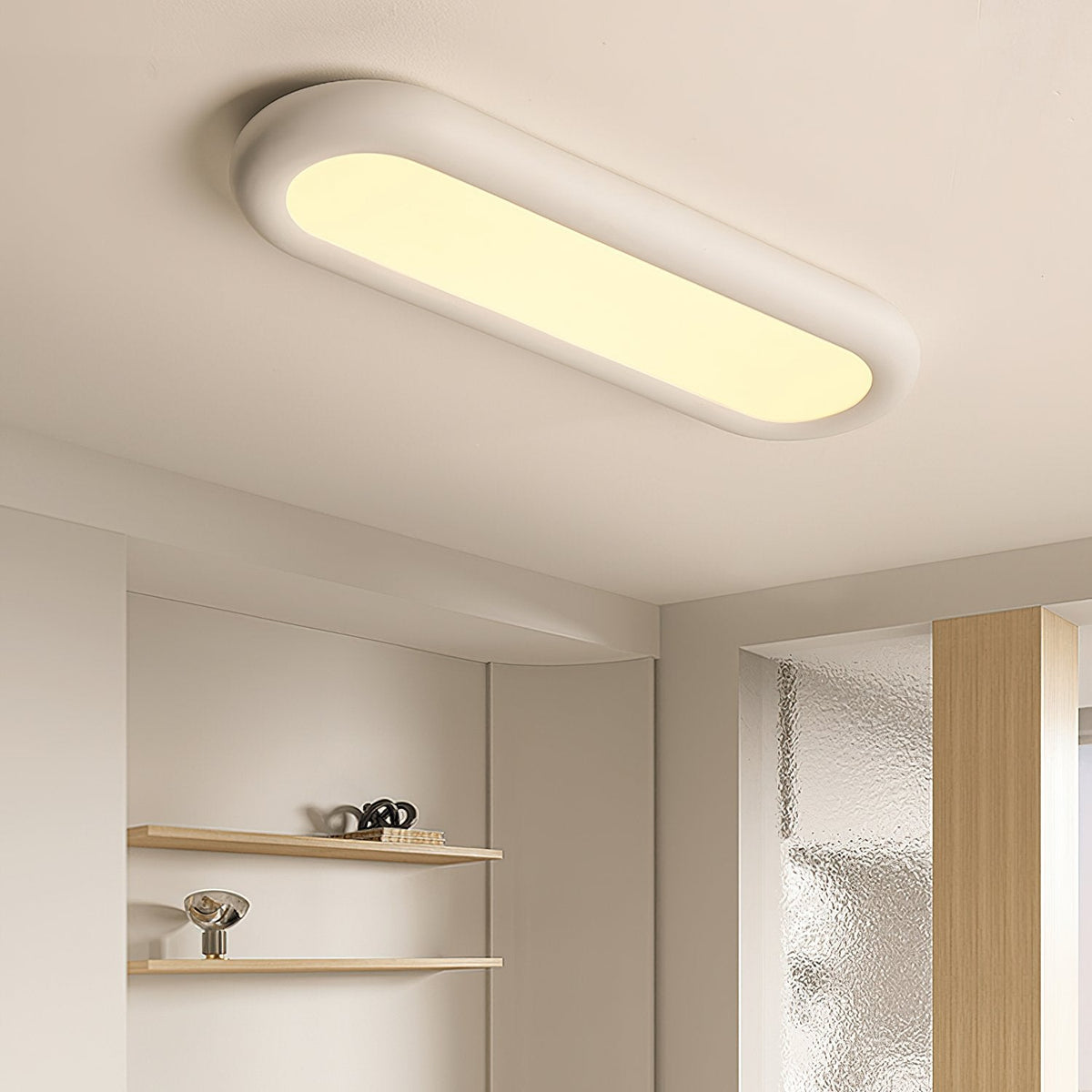 Modern Oval Ceiling Light