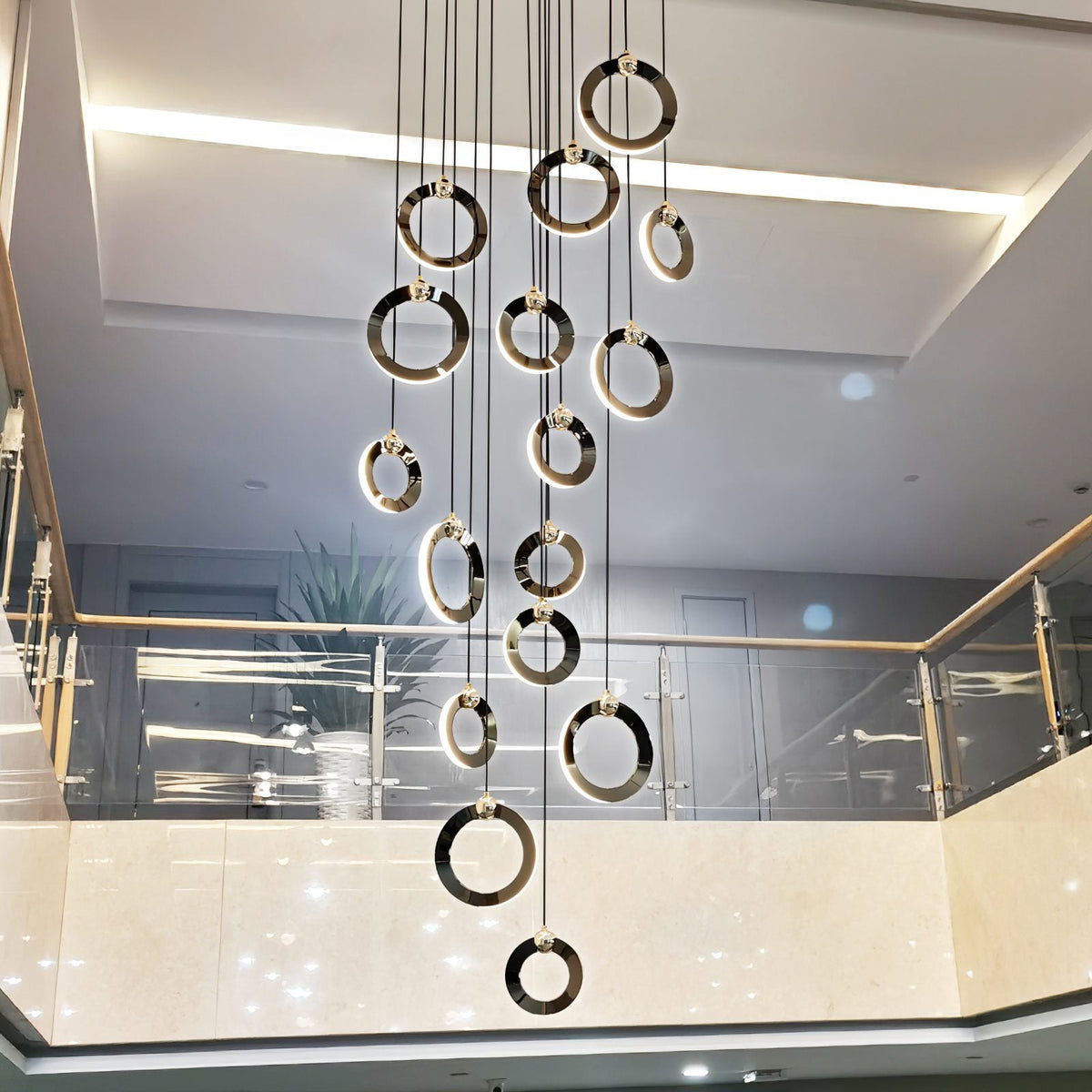 Modern Pearl Chandelier