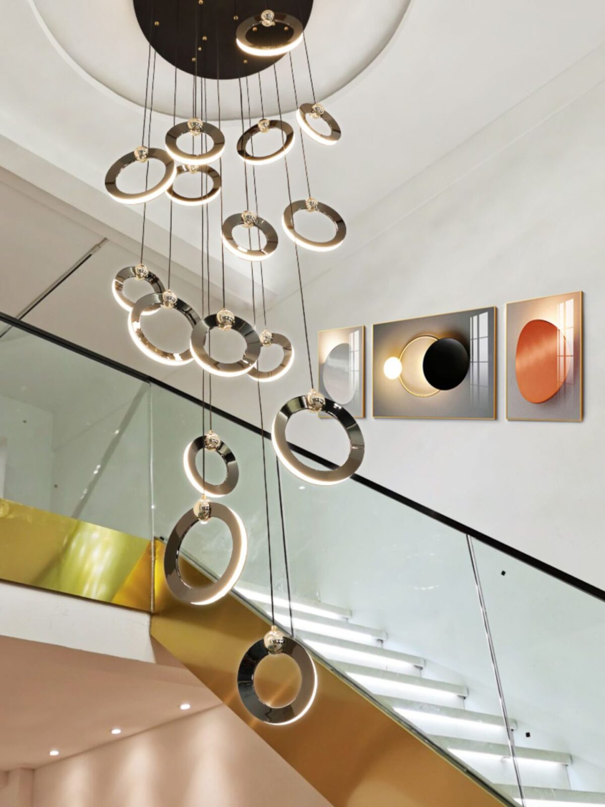 Modern Pearl Chandelier
