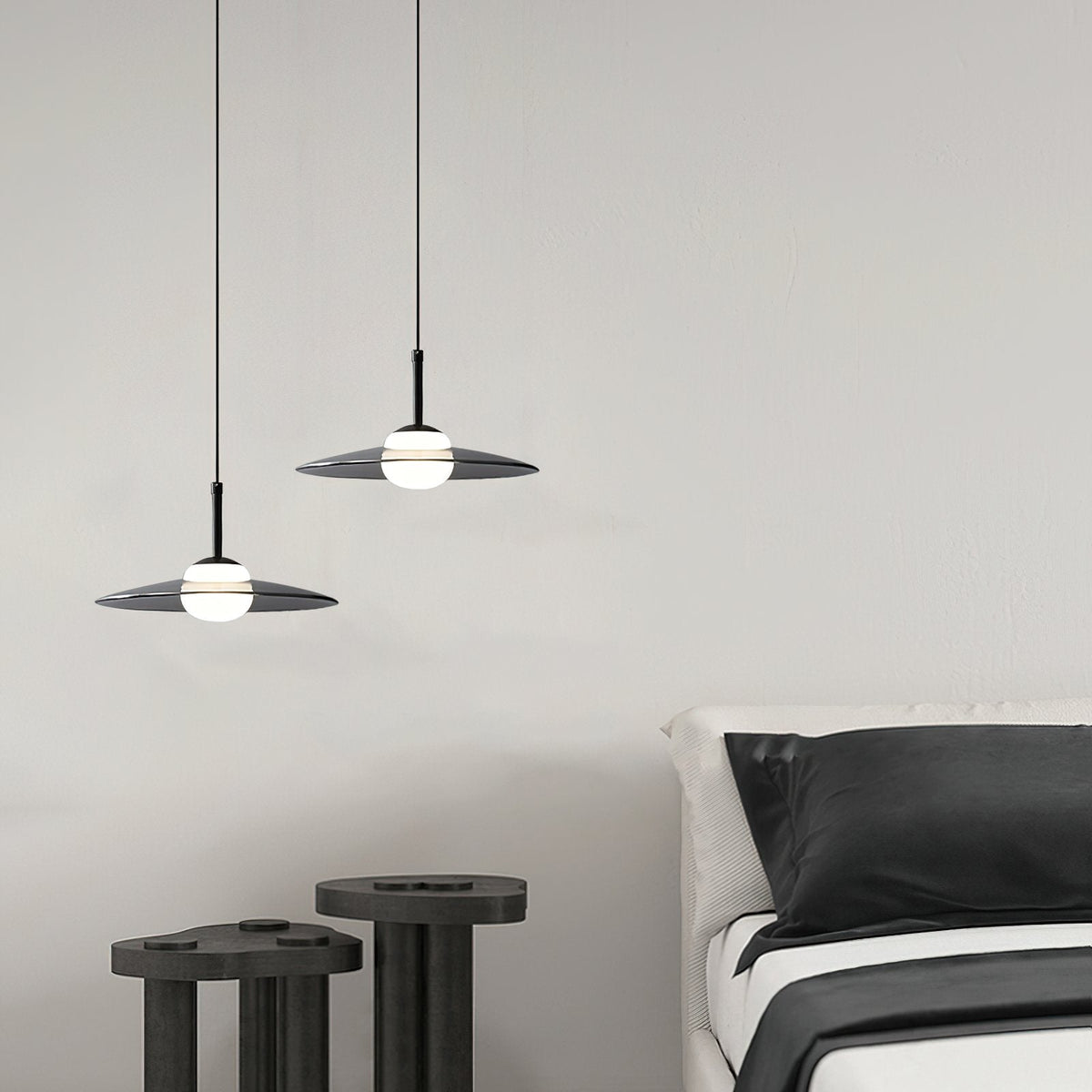 Modern Saucer Pendant Light