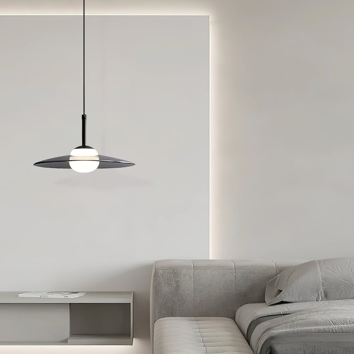 Modern Saucer Pendant Light