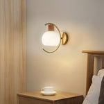 Modern Wood Grain Wall Light