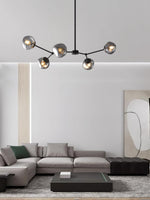 Molecular Glass Chandelier