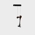 Molecule Wooden Pendant Light – Handcrafted LED Pendant for Modern Interiors