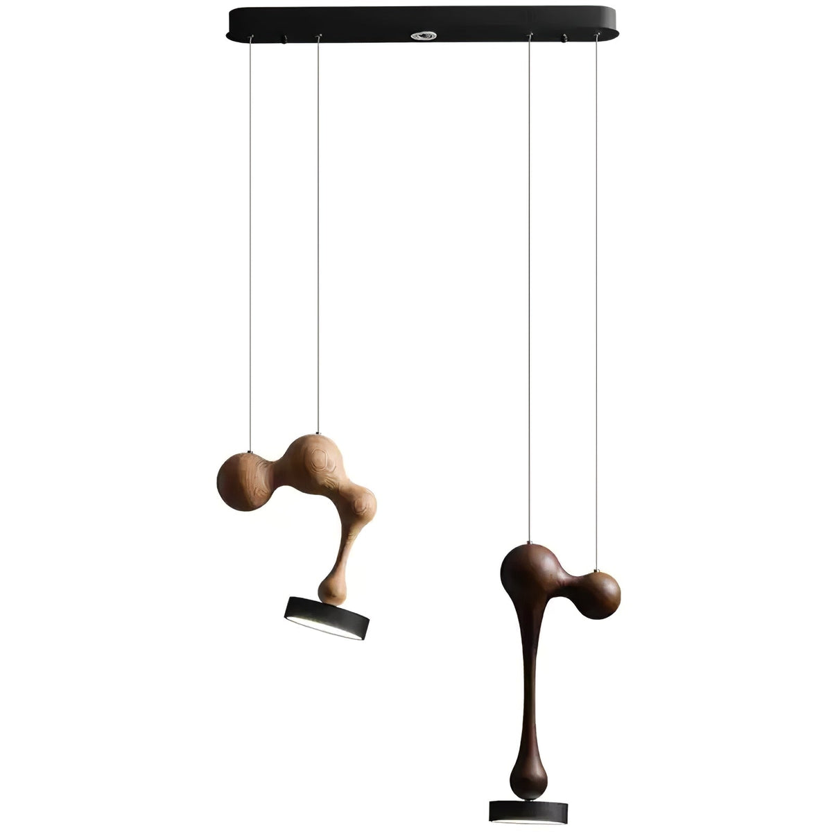 Molecule Wooden Pendant Light – Handcrafted LED Pendant for Modern Interiors