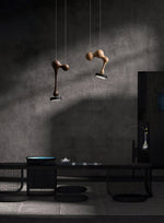 Molecule Wooden Pendant Light – Handcrafted LED Pendant for Modern Interiors