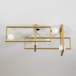 Mondrian Glass Ceiling light