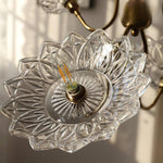 Monique Lhuillier Glass Butterfly Chandelier in Antique Copper