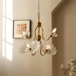 Monique Lhuillier Glass Butterfly Chandelier in Antique Copper