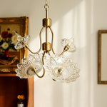 Monique Lhuillier Glass Butterfly Chandelier in Antique Copper