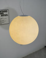Moon Pendant Lamp – Celestial Resin Hanging Light for Modern Interiors