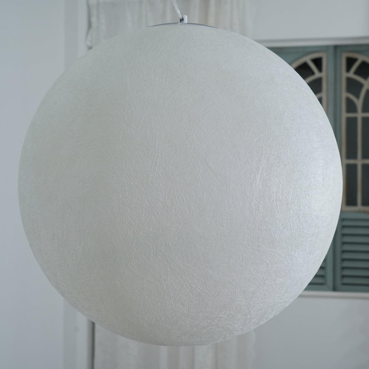 Moon Pendant Lamp – Celestial Resin Hanging Light for Modern Interiors