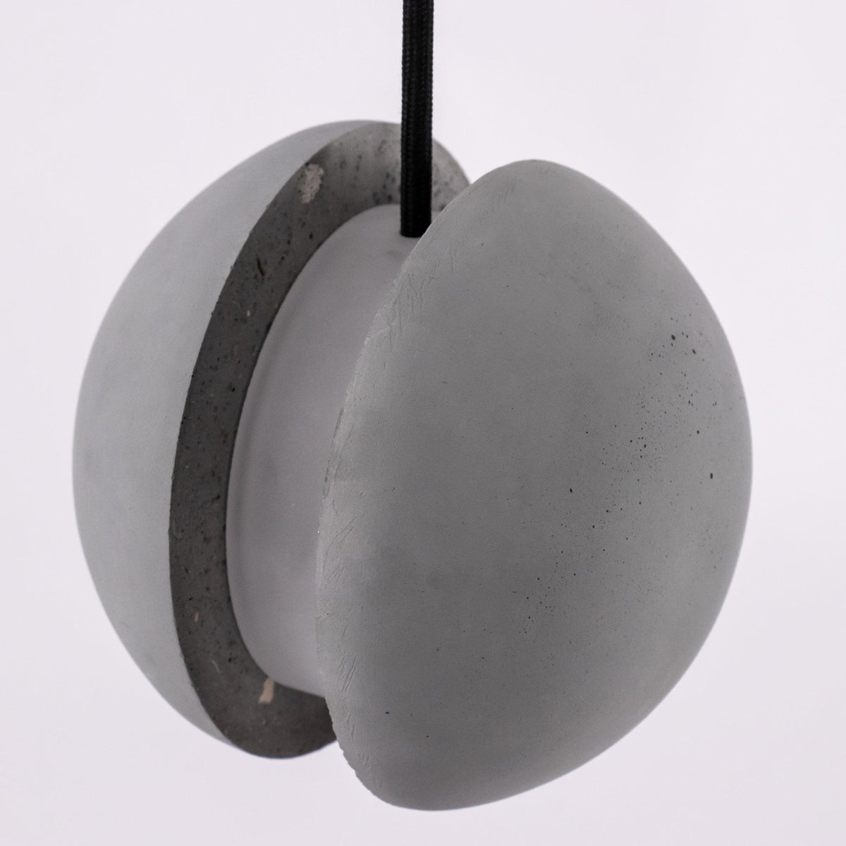 Moon Concrete Pendant Light – Modern Minimalist LED Ceiling Lamp
