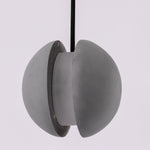 Moon Concrete Pendant Light – Modern Minimalist LED Ceiling Lamp