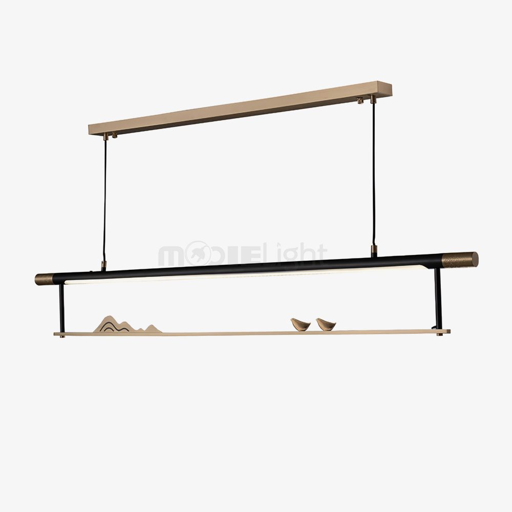Mountain Bird LED Pendant Light
