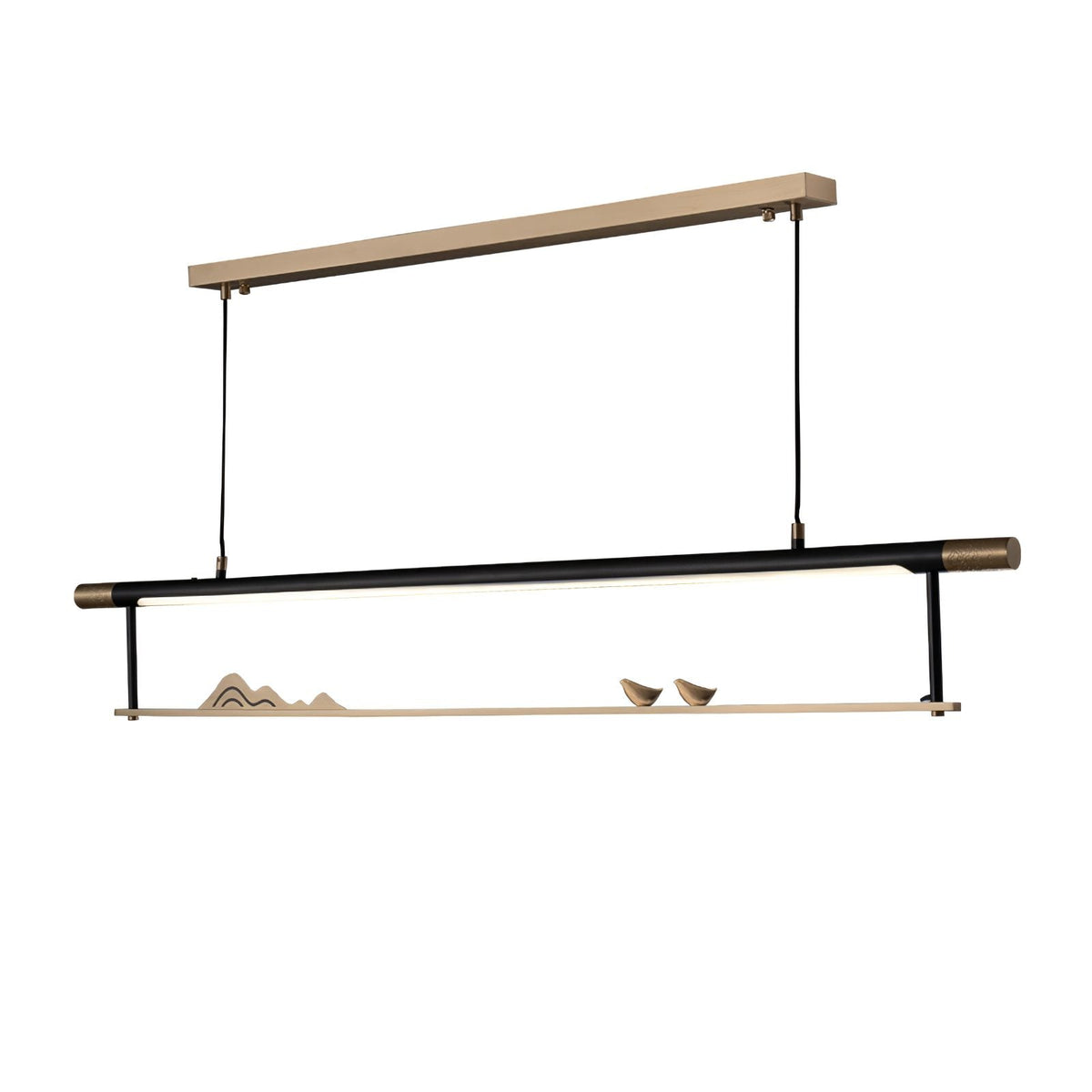 Mountain Bird LED Pendant Light