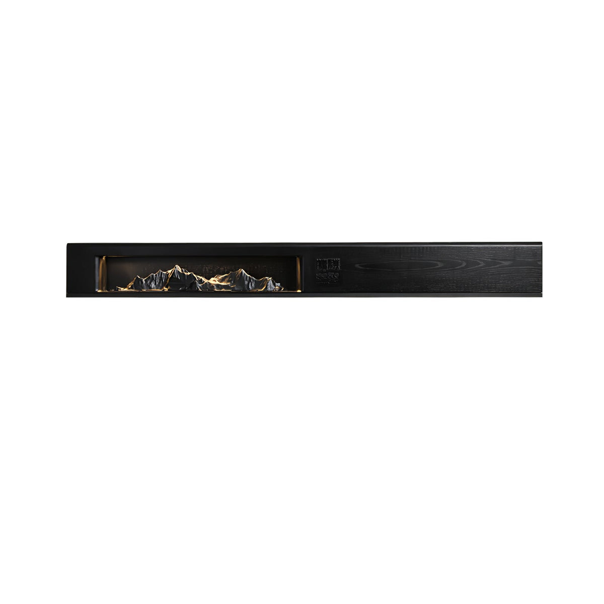 Mountain Reverie Wall Sconce — Handcrafted Wood LED Wall Light