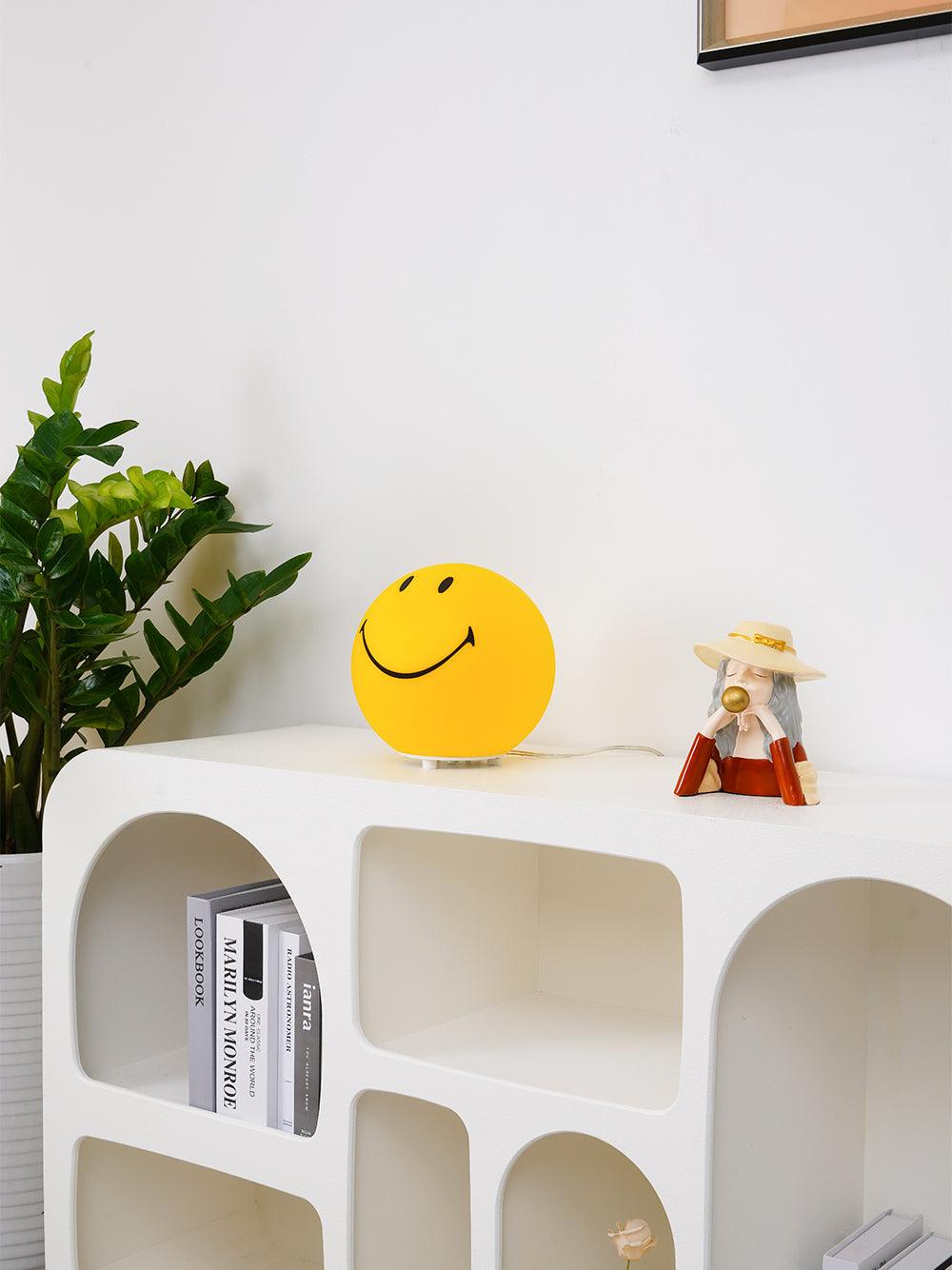 Smiling Rechargeable Built In Battery Table Lamp