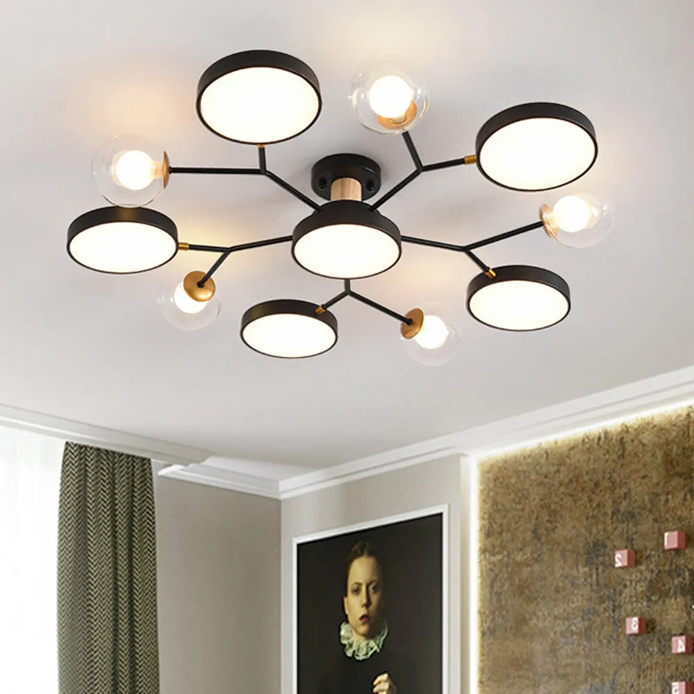 Modern Minimalist Living Room Luxury High End Ceiling Lamp