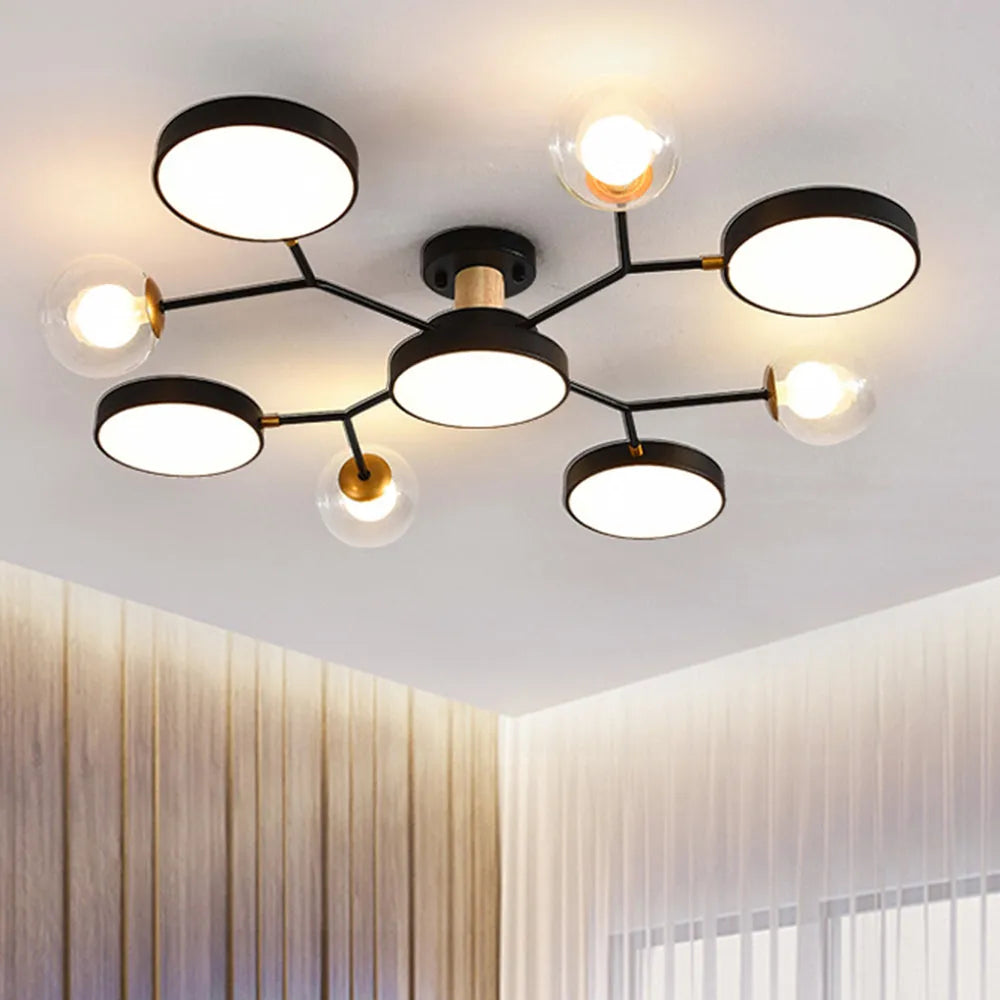 Modern Minimalist Living Room Luxury High End Ceiling Lamp