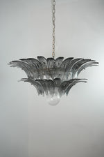 Murano Palmette Smoked Chandelier
