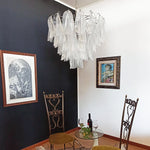 Murano Rondini 57 Transparent Chandelier