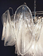 Murano Rondini 57 Transparent Chandelier