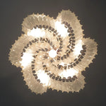 Murano Shaded Trasparent Prism Chandelier