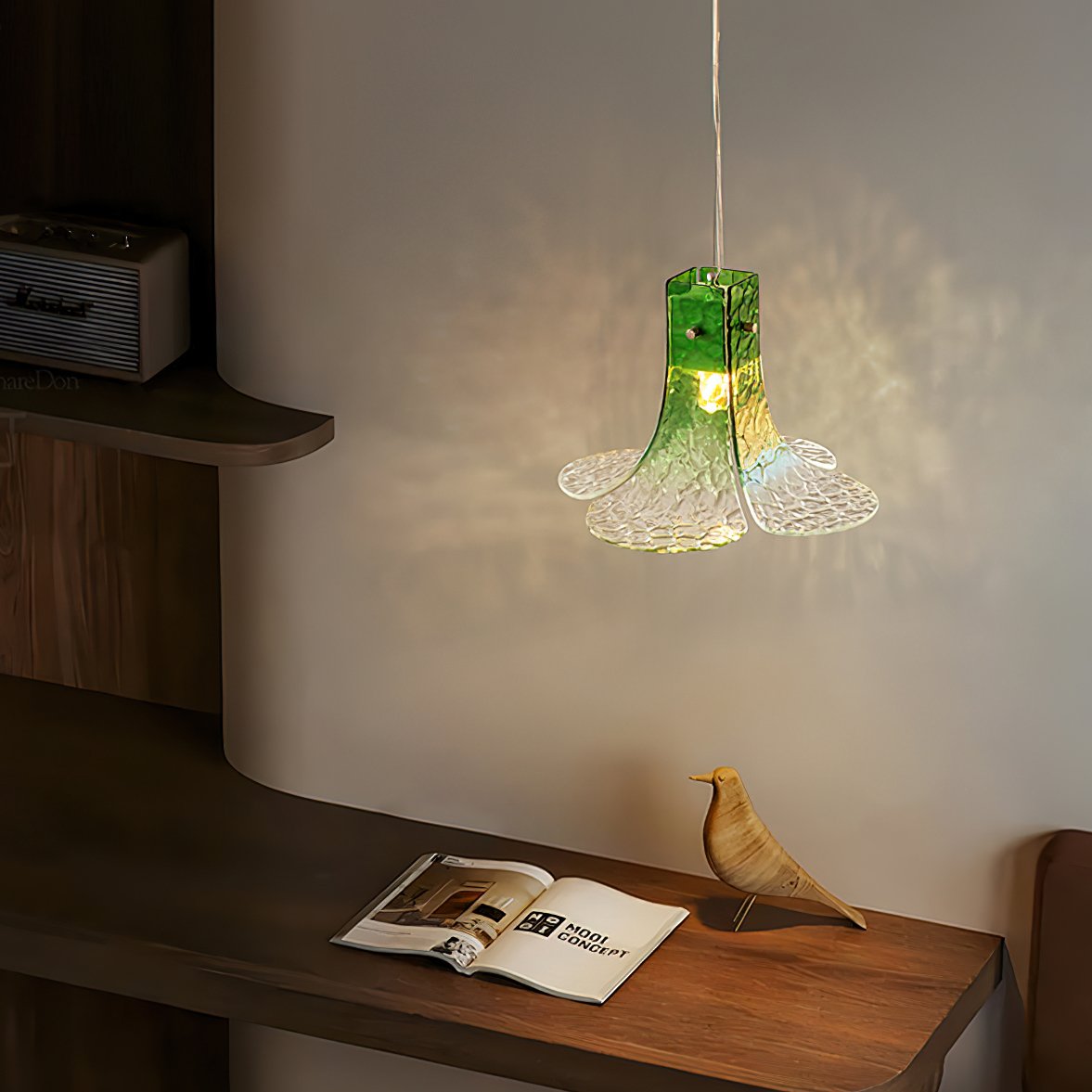 Murano Flower Pendant Lamp