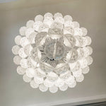 Aurelia Glass Droplet Chandelier – Modern Waterfall Pendant Light for Dining Room and Foyer