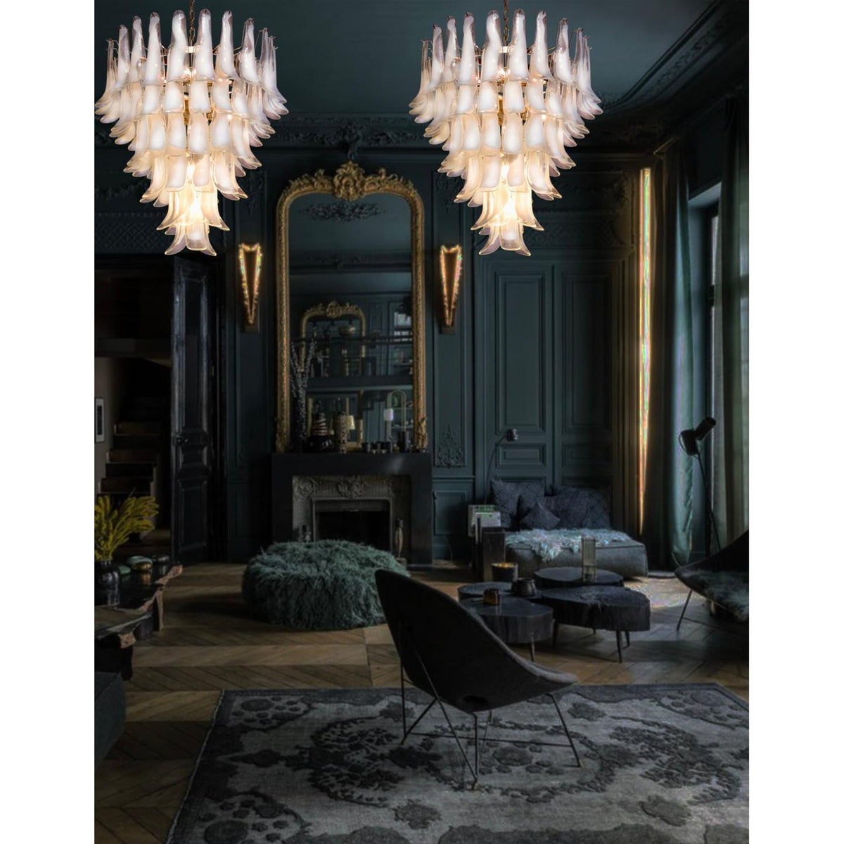 murano-petal-chandelier