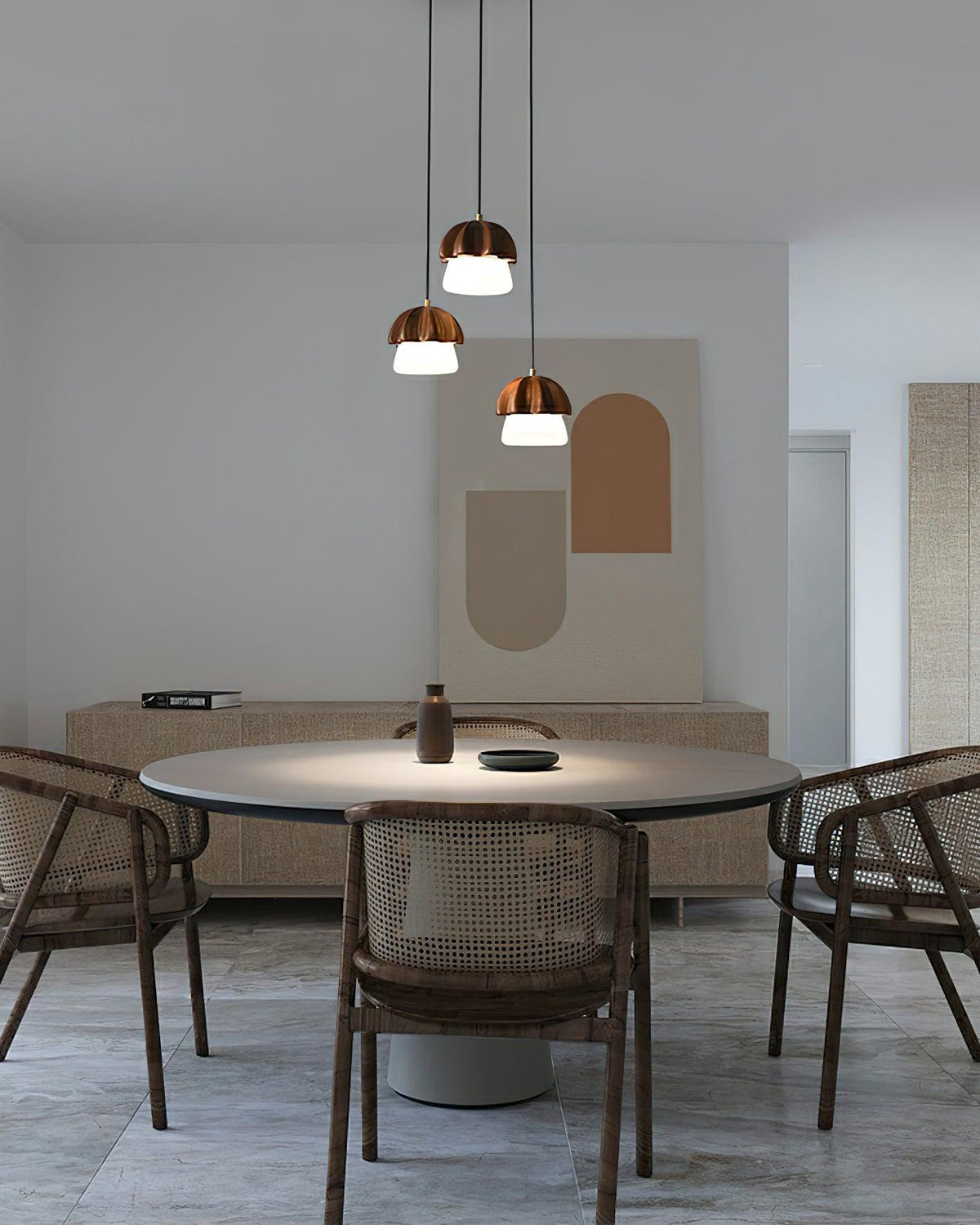 mushroom-cluster-chandelier