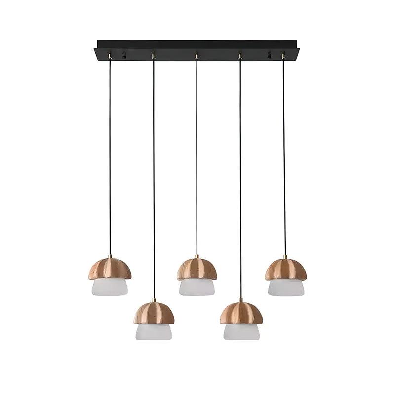 mushroom-cluster-chandelier