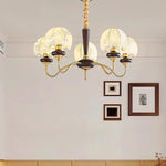 Mushroom Fabric Chandelier – Vintage-Inspired Designer Ceiling Light