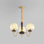 Mushroom Fabric Chandelier – Vintage-Inspired Designer Ceiling Light