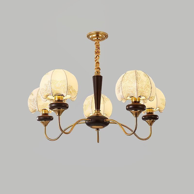 Mushroom Head Chandelier