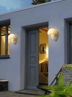 Mushroom Resin Plug In Wall Lamp