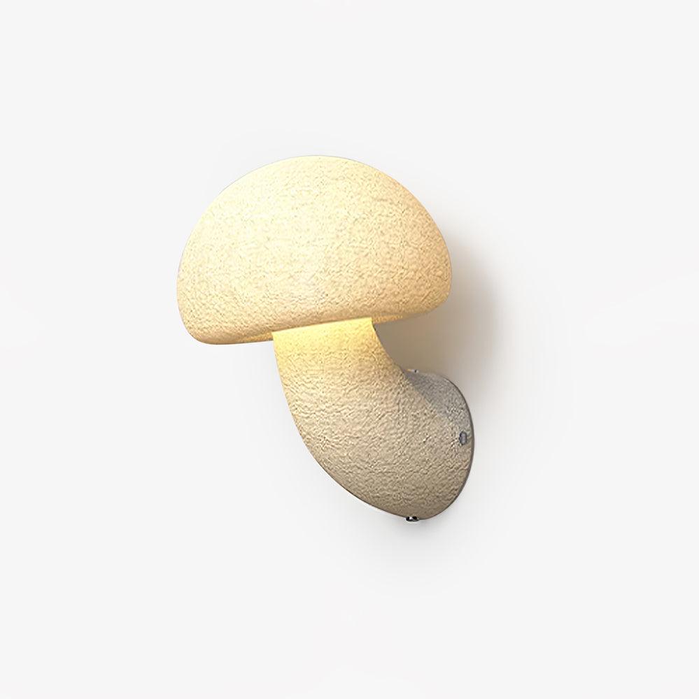 Mushroom Resin Plug In Wall Lamp